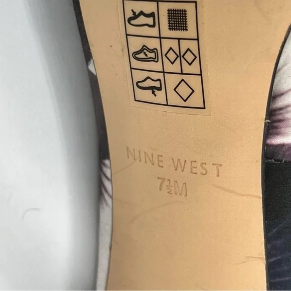 Nine West Floral Print High Heel Pumps – Size 7.5M - Picture 6 of 10